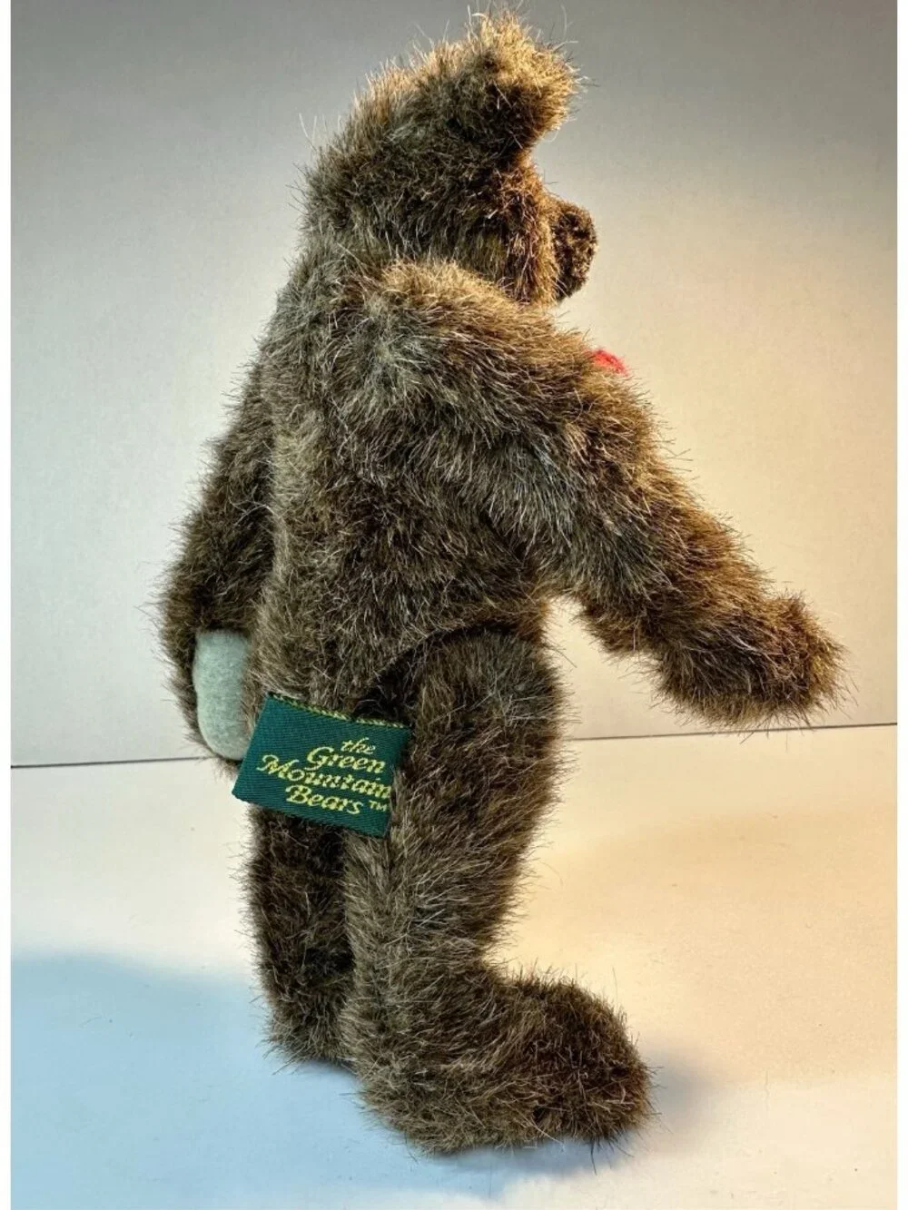 Mary Meyer Green Mountain Bears Plush Mansfield Jointed 1993 Teddy Bear 9”